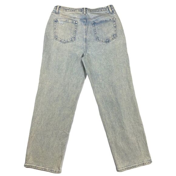 NWT Rewind - Distressed High Waisted Mom Jeans Size 11/30W - Picture 2 of 10